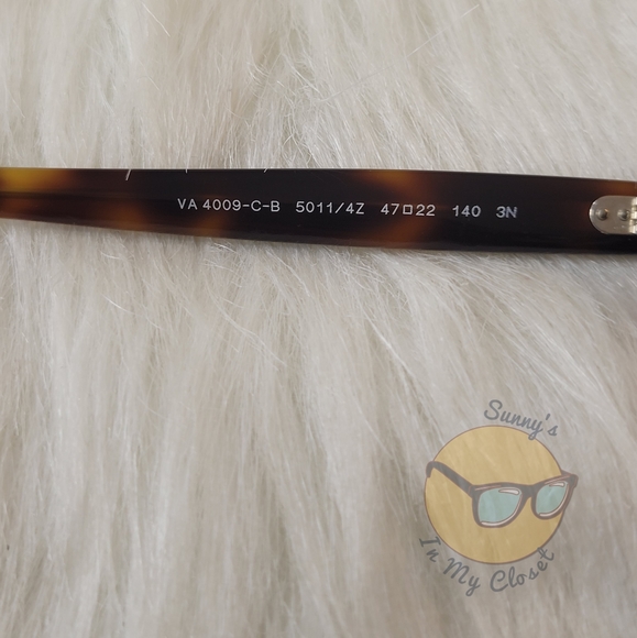 Valentino Diamond Clear Clip-On Sunglasses😎 VA4009 2 Pair in One!! Beautiful😍 - Picture 6 of 10